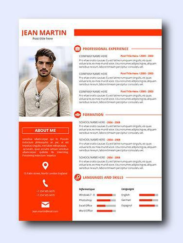 hot chilly resume template