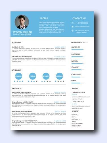 Blue Sky | Resume Template | Popular Resume – PopularResume